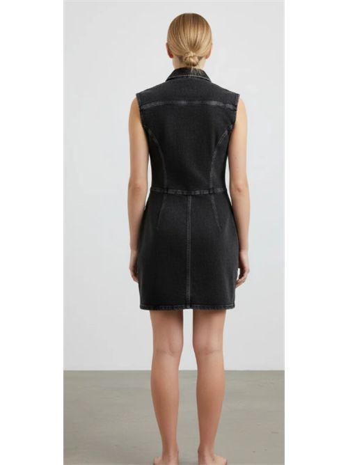 Abito Denim Midi Met Met | M12 T20L940BLACK